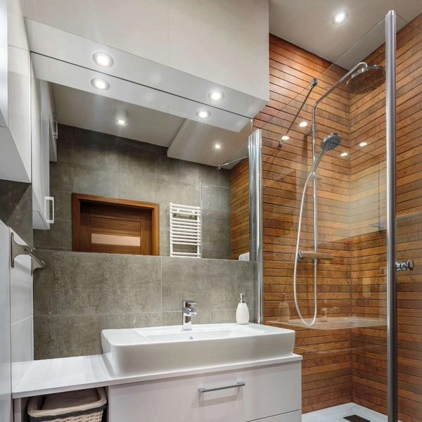 Wpuszczana LAMPA sufitowa LAGOS LP-440/1RS WH Light Prestige podtynkowa OPRAWA oczko do zabudowy IP65 białe