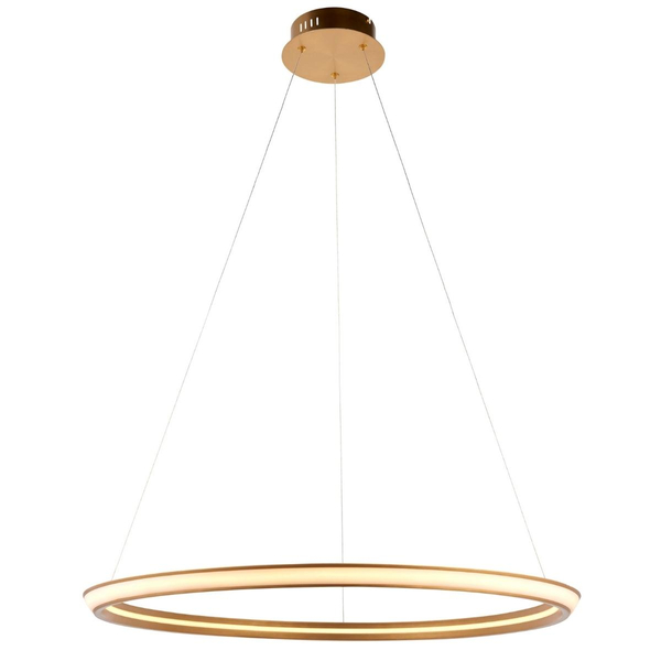 Ledowy ring wiszący L&-1102254 Light& 41W 3000K pierścień złoty