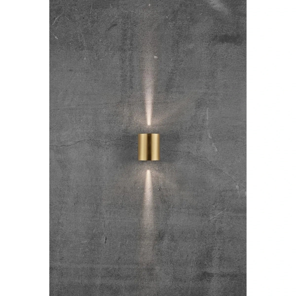 Kinkiet zewnętrzny tuba Canto 49701035 LED 10,6W 3000K IP44 mosiądz