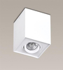 Spot LAMPA sufitowa BASIC SQUARE C0070 Maxlight natynkowa OPRAWA metalowa kostka cube biała