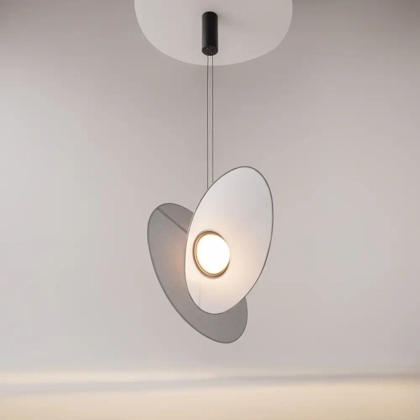 Lampa wisząca nad stół Evolution MOD396PL-L10GR3K LED 9W 3000K czarny