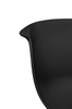 Wygodne krzesło Ralf 342 CPP6 na metalowych nogach czarne