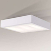 Plafon LAMPA sufitowa NOMI 8451 Shilo metalowa OPRAWA kwadratowa LED 23W 4000K plafoniera biała