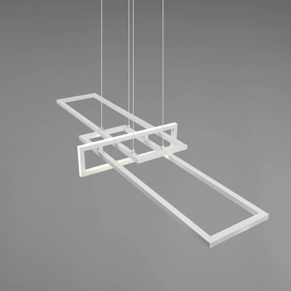 Lampa ściemnialna wisząca ZENITRA DL331320310 LED 34W 4000K biała