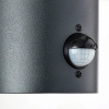 Lampa elewacyjna z czujnikiem ruchu Aberdeen 96417/63 IP44 antracyt biały