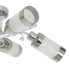 Sufitowa lampa sypialniana 8267/6 8C szklane tuby chrom