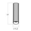 Regulowana lampa sufitowa Wiking AZ5972 Azzardo LED 10W 3000-6000K złoty