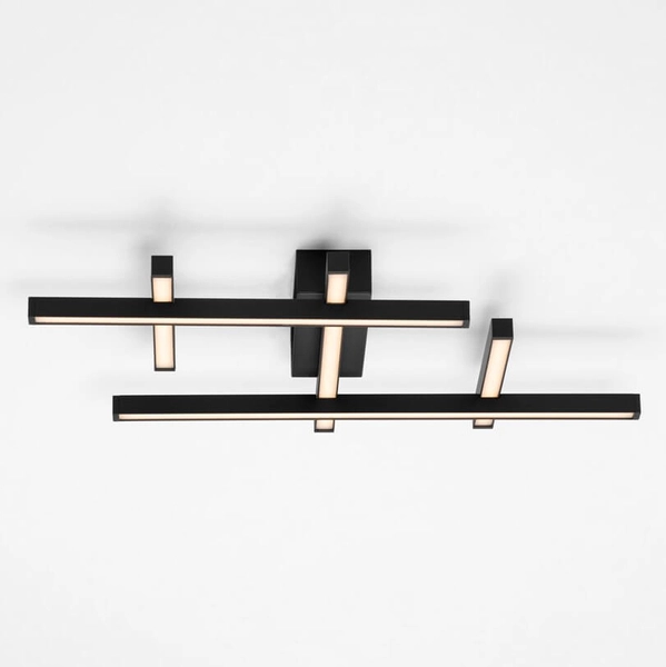 Ledowy plafon ramki TUMBES LE44475 LED 42W 3000K ściemnialny czarny