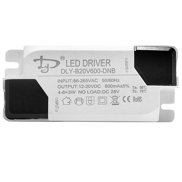 Ledowa lampa liniowa 584 Domeno LED 10W 3000K wpuszczana biała