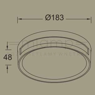 Zewnętrzna LAMPA sufitowa ROLA 6382201118 Lutec metalowa OPRAWA plafon LED 13W 3000K okrągły IP54 szary