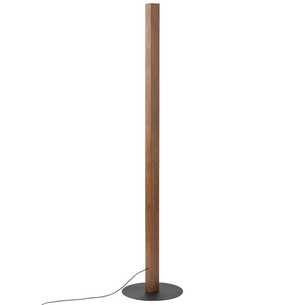 Stojąca lampa ekologiczna Teo 1410 LED 13W 3000K belka drewniana