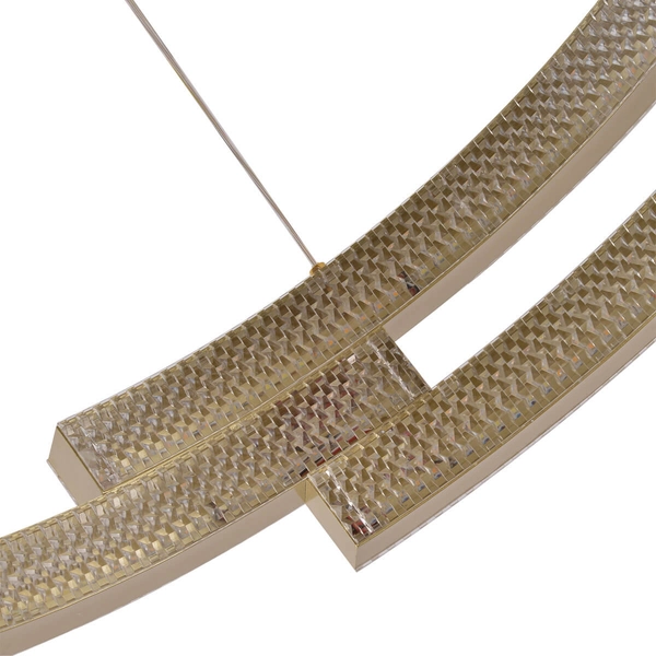 Lampa wisząca Tarja LP-1810/1P GD LED 36W 3000-6000K metalowa złota