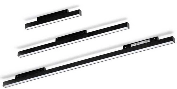 Podłużna lampa do systemu magnetycznego Saga AZ4603 LED 12W 3000K czarna