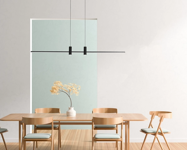 Wisząca lampa ledowa Gerardo AZ5447 24W 3000-6000K pilot czarna