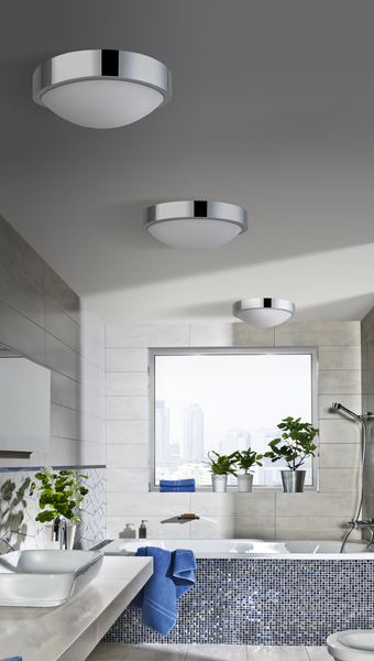 Łazienkowy plafon Colette AZ1311 Azzardo IP44 biały chrom