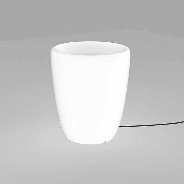 Ogrodowa lampa stojąca Flowerpot 9711 Nowodvorski IP44 donica biała