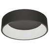 Plafon LAMPA sufitowa CHIARA 3945-832RC-BK-3 Italux okrągła OPRAWA metalowa LED 32W 3000K pierścień ring czarny