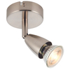 Reflektorowa lampa sufitowa Amalfi G2521013 Saxby do kuchni nikiel