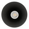Zwieszana lampa stożkowa ZENITH 11454 do salonu jedwabisty grafit