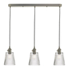 Jadalniana lampa wisząca Hadano HAD3661-05 Dar Lighting nad wyspę chrom
