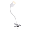 Lampka biurkowa z klipsem Top 4559 TK Lighting na wysięgniku metalowa biała