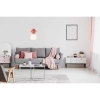 Zwis lampa ceramiczna Latera PND-94331-1S-RED do salonu czerwony