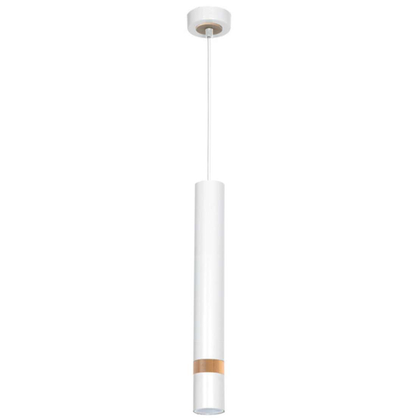 LAMPA wisząca JOKER MLP6301 Milagro okrągła OPRAWA metalowy ZWIS tuba loftowa biała