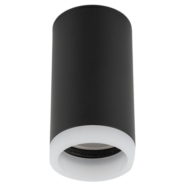 Lampa natynkowa Jet 6918 tuba rurka loftowa do przedpokoju czarna