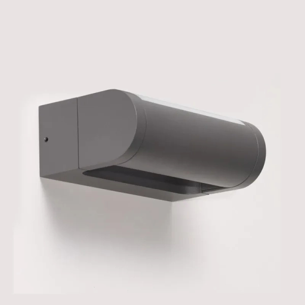 Grafitowa lampa elewacyjna FRAME AZ6633 1xLED 12W 3000K IP65