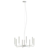 Lampa wisząca nad wyspę Orto 11461 świecznikowa metalowa szara