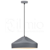 Metalowa LAMPA wisząca GAVLE 307453 Il mio minimalistyczna OPRAWA zwis szary