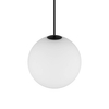 Wisząca lampa do szyny 1-obwodowej Profile 11297 Nowodvorski bubble czarna biała