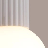 Kulista sufitowa lampa HALO SL.1708 do łazienki IP44 biała