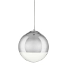 Lustrzana lampa wisząca Flash MP1238-300 chrome Step kula szklana chrom