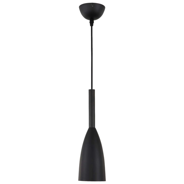 LAMPA wisząca SOLIN LP-181/1P BK Light Prestige metalowa OPRAWA zwis czarny