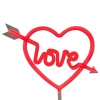 Stolikowa lampka dekoracyjna Neon FM-JNL01 Zumaline LED love serce czerwone