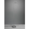 Stojąca lampa podłogowa VANTOS DL107412400 Trio tubka do salonu srebrna