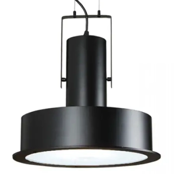 Loftowa wisząca lampa 1644  do salonu tuba regulowana czarny