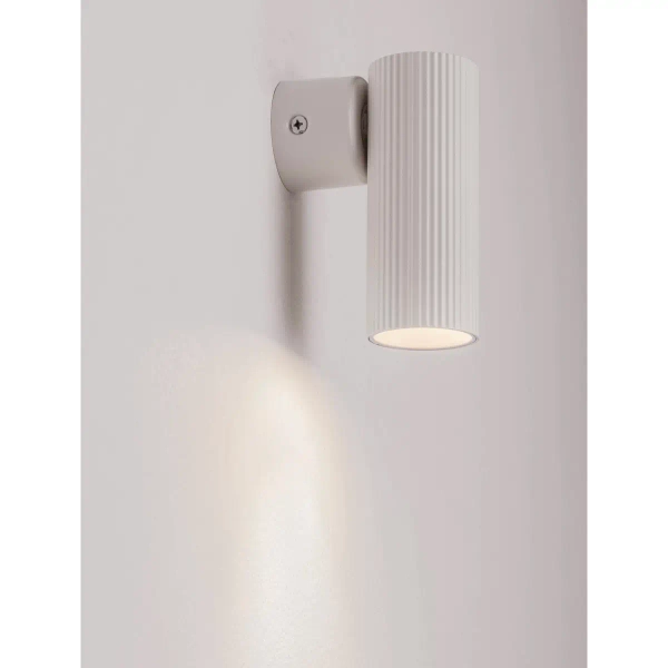 Minimalistyczny kinkiet na ścianę SELMORA LE45643 biały