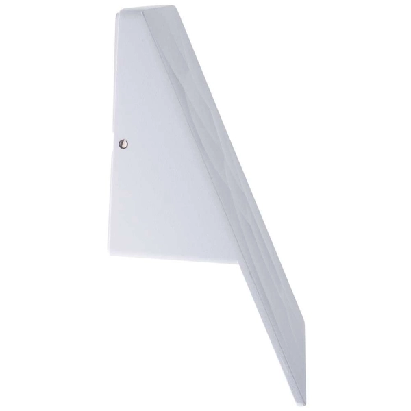 Zewnętrzna LAMPA ścienna CRACKS ML094 Milagro elewacyjna OPRAWA metalowa LED 10W 4000K outdoor IP44 biała