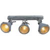 Kinkiet LAMPA industrialna CRODO 93-71125 Candellux regulowana OPRAWA metalowy plafon rustykalny szary