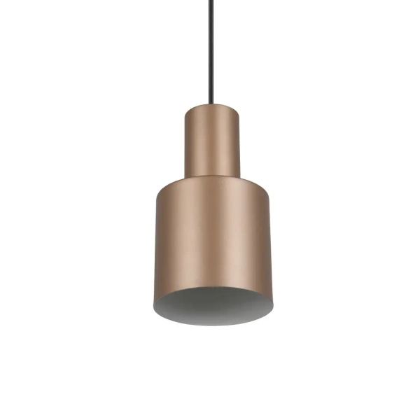 Różowa lampa wisząca Agudo 319400165 tuba z regulacją 1x10W E27
