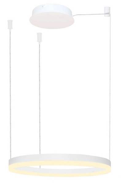 Lampa wisząca Halo AZ4967 LED 47W 3000K okrąg ring biały