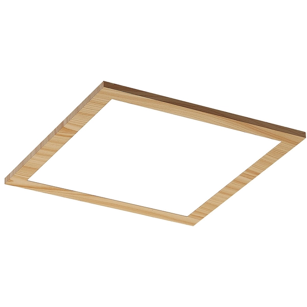 Minimalistyczny plafon Almond 6907 LED 12W 4000K metalowa lampa drewno