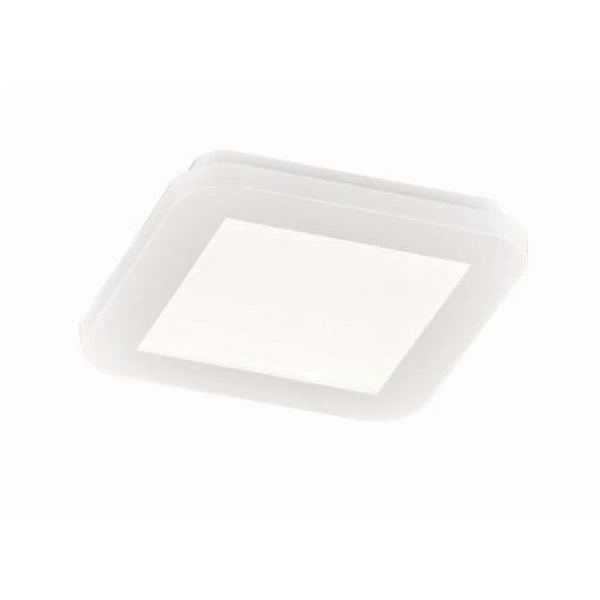 Kwadratowa lampa sufitowa CAMILLUS R62931001 LED 10W 3000K IP44 biały