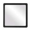 Kwadratowy plafon ledowy 701 LED 18W 4000K do gabinetu czarny