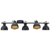 Regulowana lampa sufitowa MARS Sigma metalowy plafon czarny