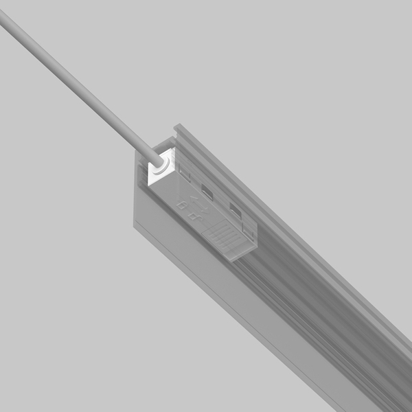 Wejście do zasilania magnetycznych szyn Exility TRA034B-42W-1 białe
