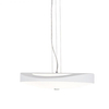 Biała lampa wisząca Campana AZ0566 Azzardo do przedpokoju biała