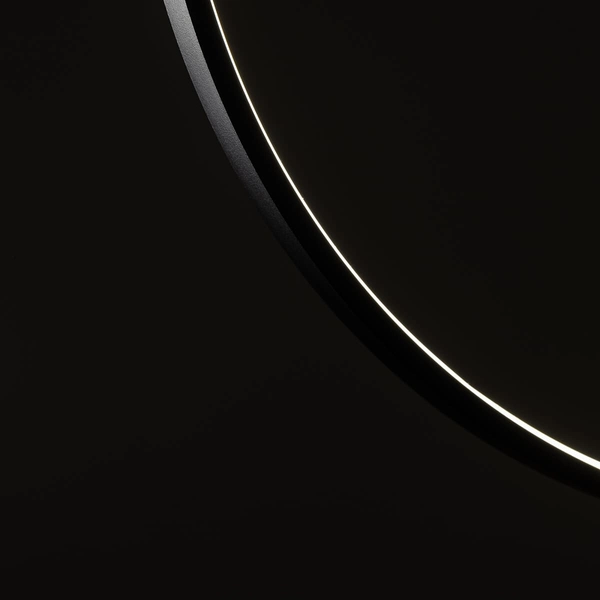 Pierścieniowa lampa wisząca Circolo 10811 Nowodvorski LED 21W 3000K czarna